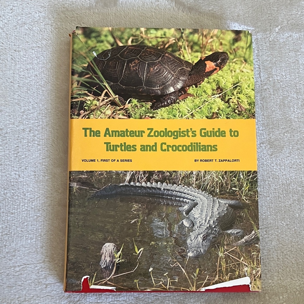 Vintage Reptile Care Book Turtles & Crocodilians Amateur Zoologists 1976 Vol. 1